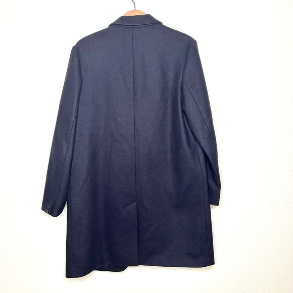 A.P.C. Men's Visconti Coat in Navy Blue Size M - Picture 5 of 9
